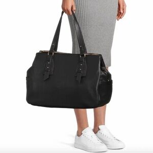 Stylish Black Weekend Bag
